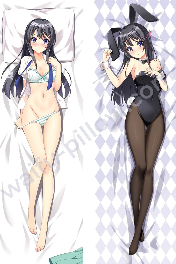 Rascal Does Not Dream Mai Sakurajima Body Pillow Cover