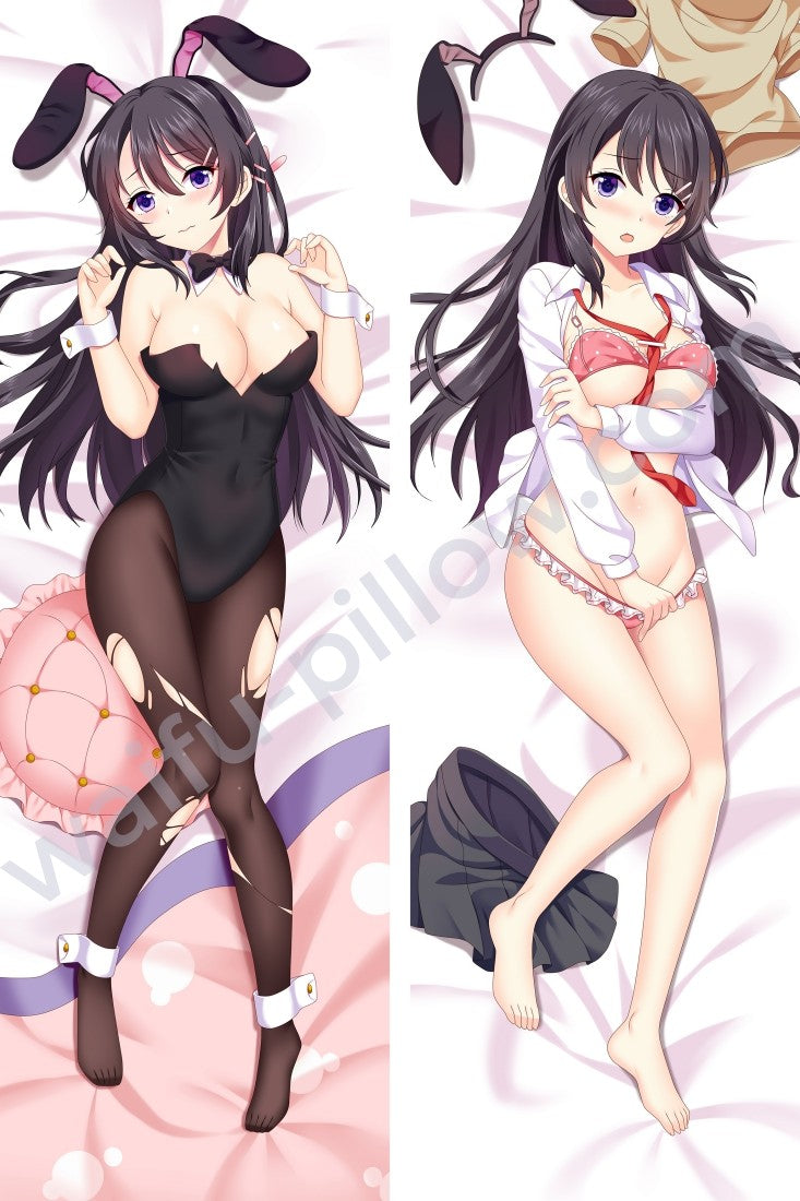 Rascal Does Not Dream Mai Sakurajima Body Pillow Cover