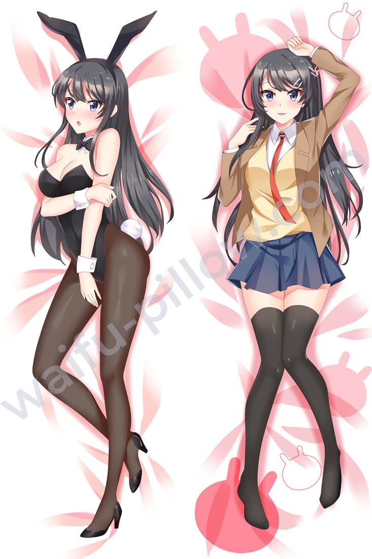 Rascal Does Not Dream Mai Sakurajima Body Pillow Cover